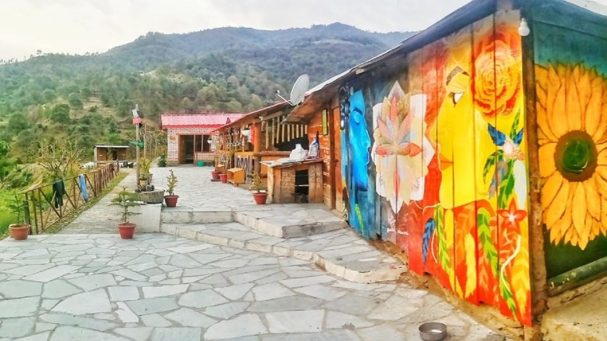 Open Lawn Terrace with Himalayan Views